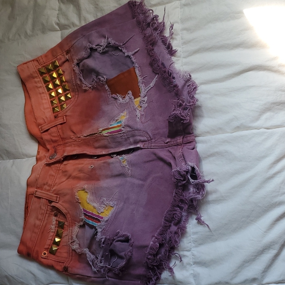 LEVIS reworked jean shorts